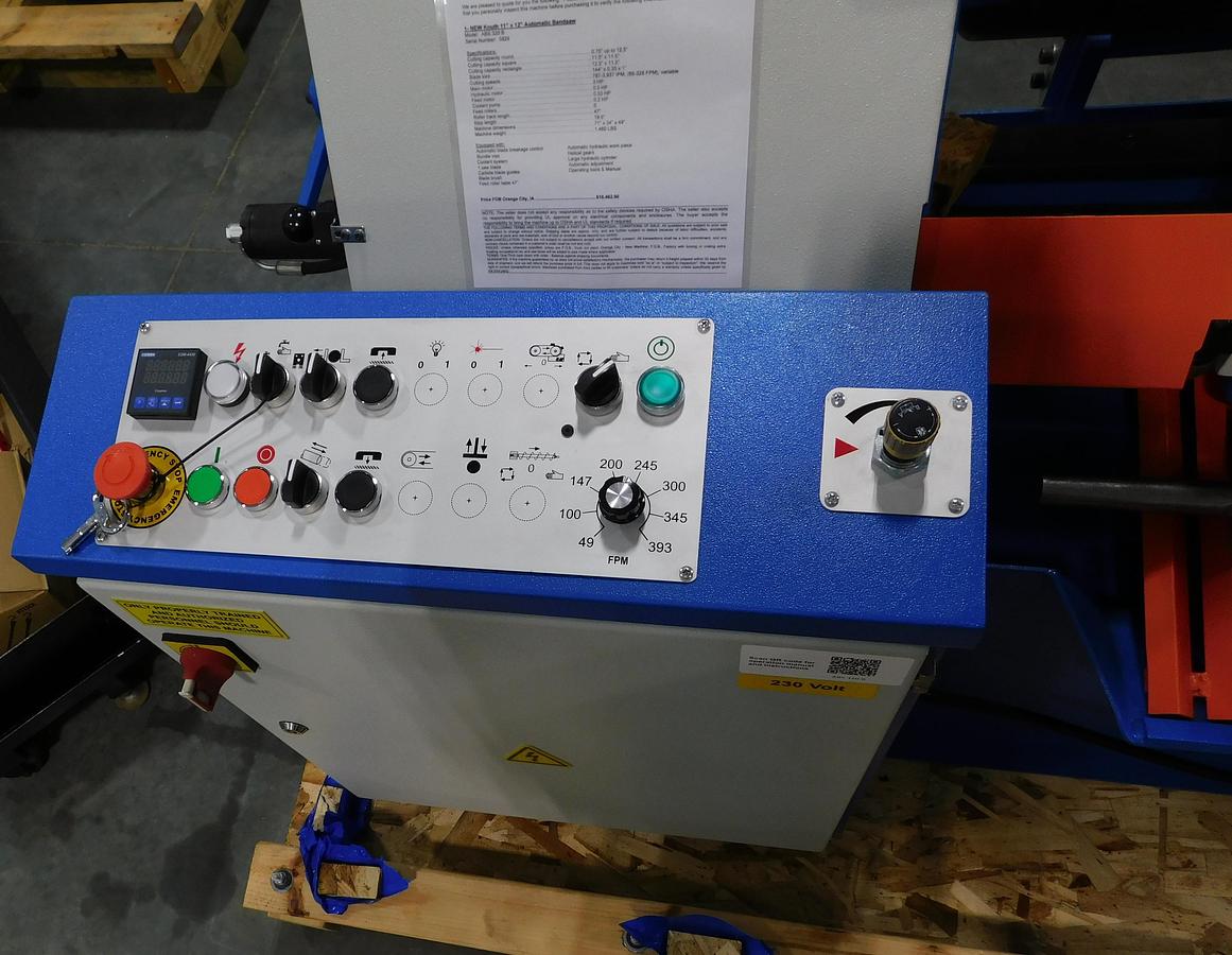 Knuth 11" x 12" Automatic Bandsaw ABS 320 B
