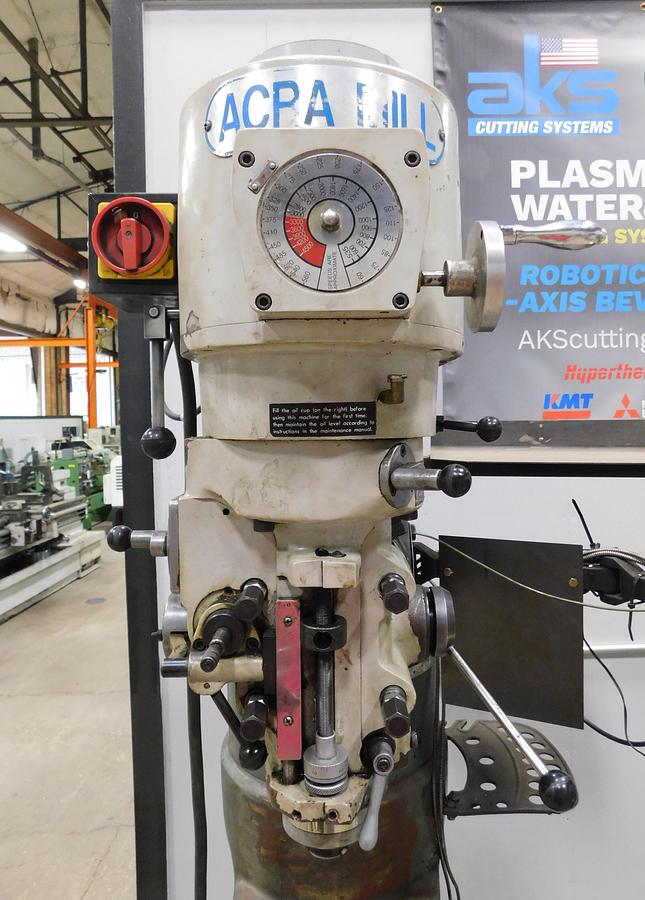 Used 1991 Enco/Acra 100-1597 Vertical Milling Machine