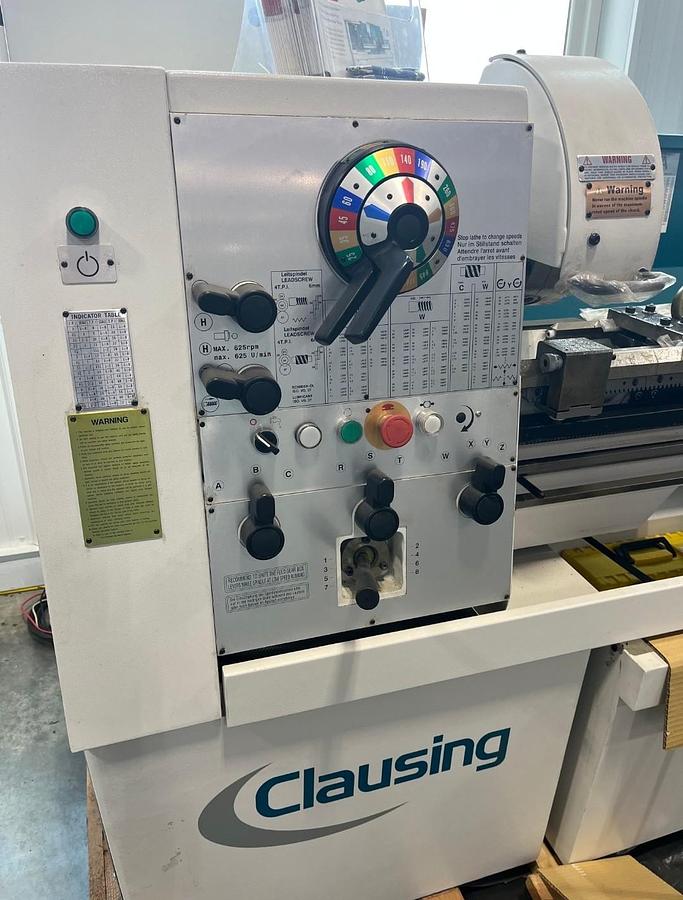 Clausing 15" x 50" Toolroom Lathe C1550J