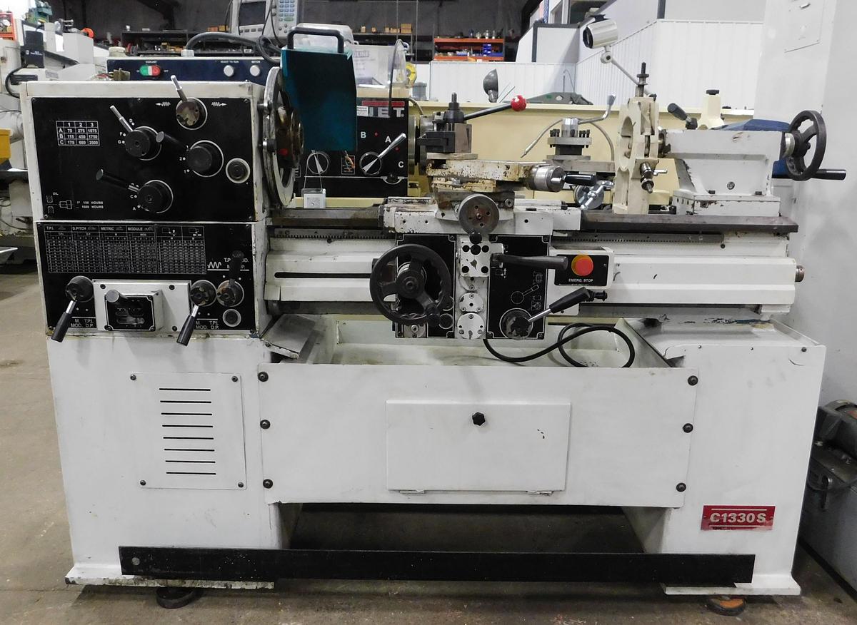 Used Clausing Metosa 13" x 30" Toolroom Lathe Metosa C1330S