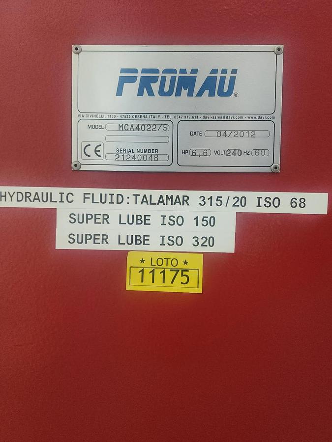 Used 2012 Davi 4022/S