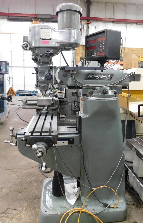 Used 1985 Bridgeport Series I 2 HP Milling Machine Series I 2 HP