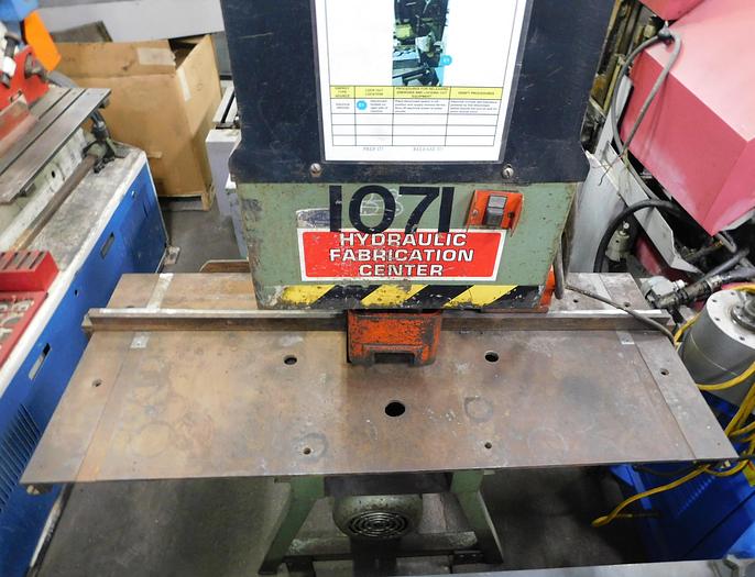 Used Metal Muncher 100 Ton Single End Punch GB-100