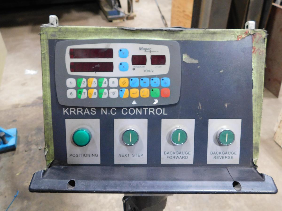 Used 2013 Krras 12' x 200 Ton Hydraulic CNC Press Brake APB200-3700