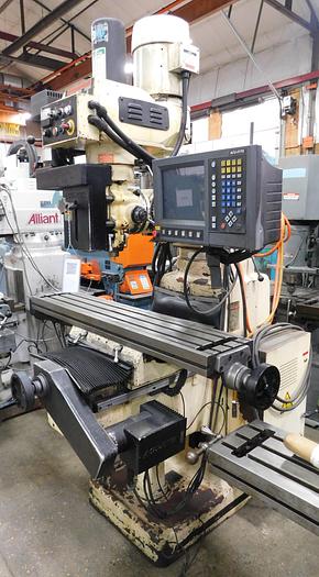 Used 2000 Jet 3 Axis CNC Vertical Milling Machine JTM 1050 EVS