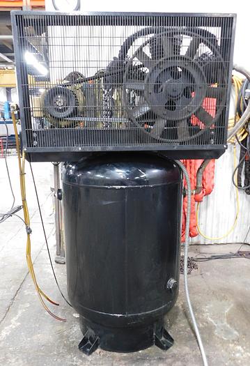 Used American Industrial 10 HP Vertical Air Compressor GUK1013 120V