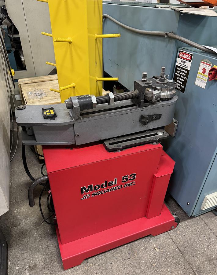 Used JD2 Model 53 NC Tubing Bender 53