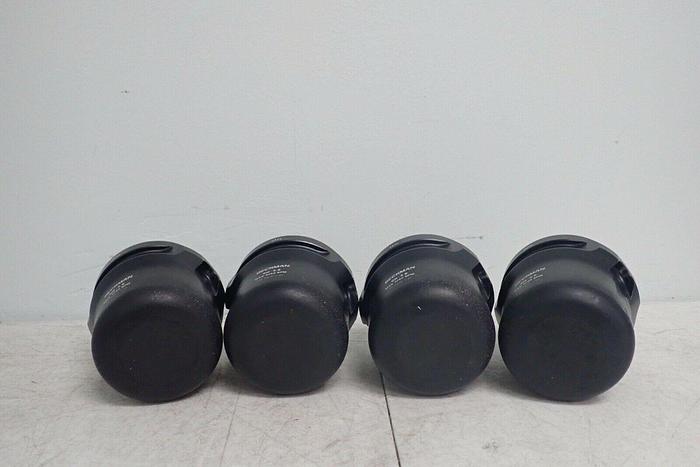 Used Lot of 4 Beckman GH 3.8 Centrifuge Swing Buckets with 4 Inserts