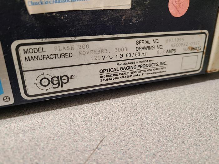 Used Flare Smart Scope optical gauging Measuring Machine Inspection Laser auto measurement CMM