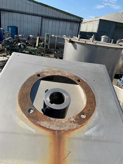 Used 1971 Lee 1,000 Gal Stainless Steel Jacketed Mix Kettle W/ Sickle Agitator