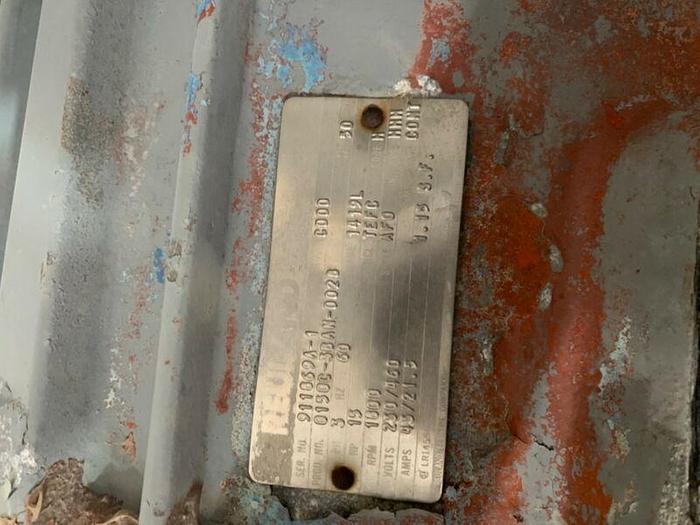 Used Likwifier - 150 Gallon Stainless Steel Liquefier w/ bottom mounted 15 HP motor