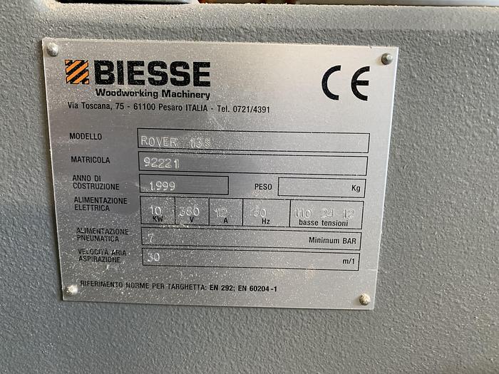 Usato 1999 BIESSE ROVER 13 S