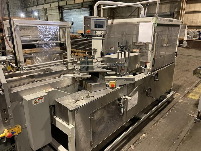 Used STORK TEXWRAP MODEL T-E1407SS-240-02 WRAPPING LINE
