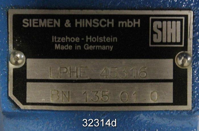 Used Sihi LPHE 45316 Vacuum Pump #32314