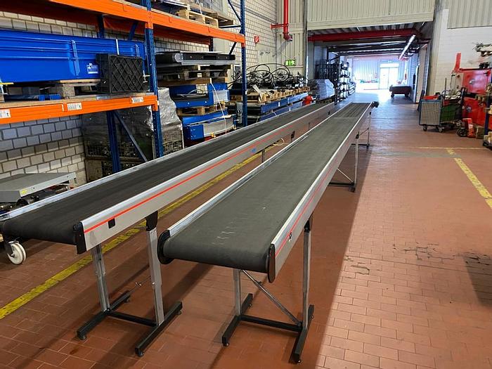 Gebraucht Gurtförderer Förderband Gurtband Lagertechnik MTF - Technik