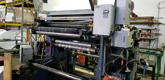 Used 40" ( 1.0M) GOEBEL RAPID D1 SLITTER REWINDER REBUILT