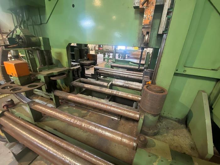 Used 2001 Peddinghaus BDL760/3 with Meba 400DG-700 Saw/Drill Line