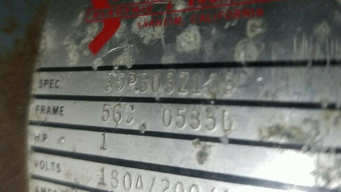 Used Baldor Sabina 35P303Z109