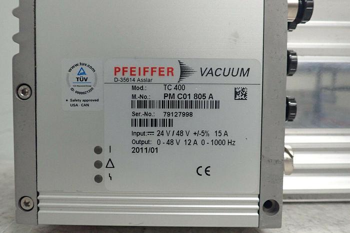 Used Pfeiffer SplitFlow 270 3P Agilent G2571-80210 Vacuum Pump with Controller TC 400