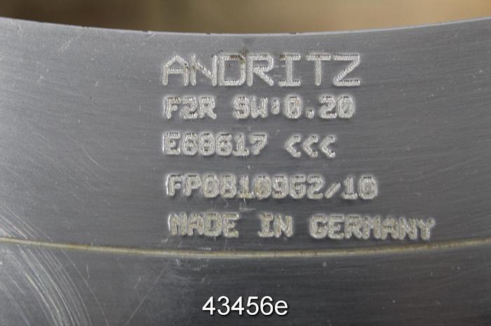 Used Alhstrom F2A Pressure Screen Basket, .2mm Slots #43456