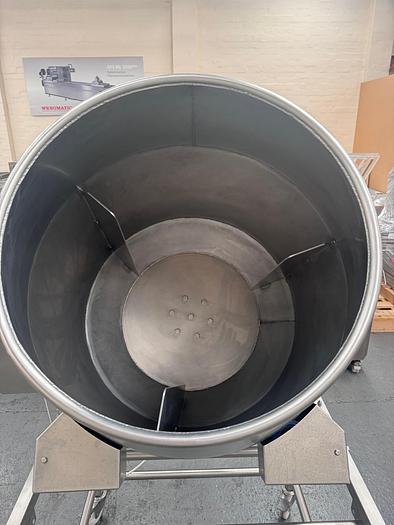 FFM  450 litre stainless steel tumbler