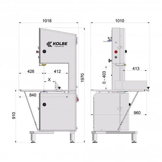 Kolbe K330s Bandsaw