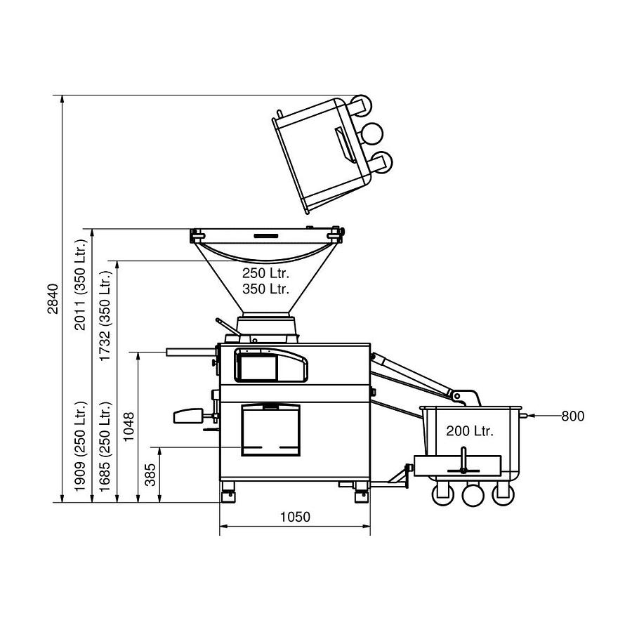 REX RVF436s Vacuum Filler