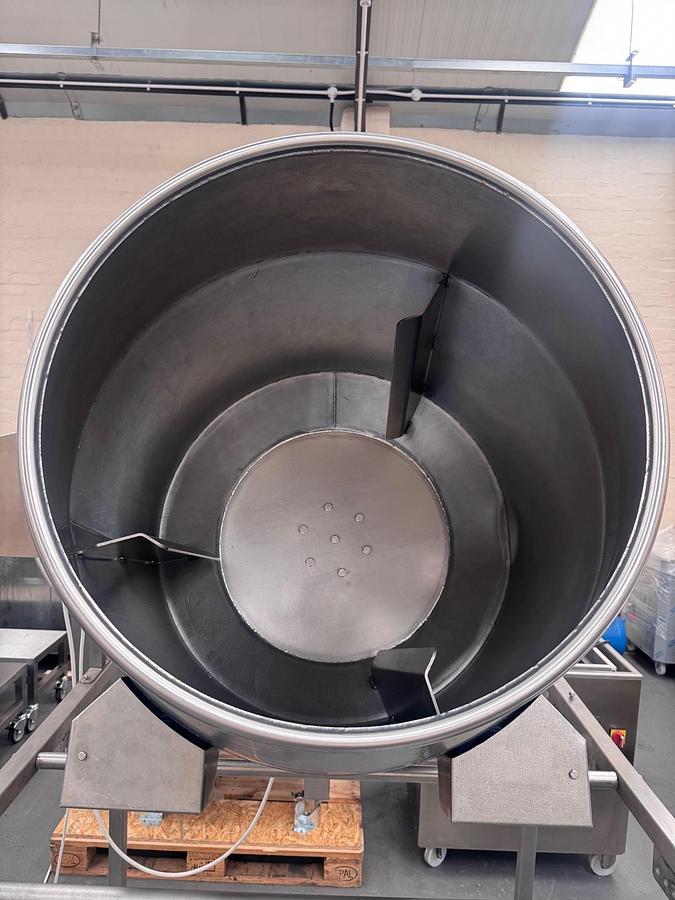 Used 2024 450 litre stainless steel tumbler