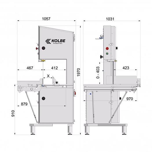 Kolbe K380RS Bandsaw