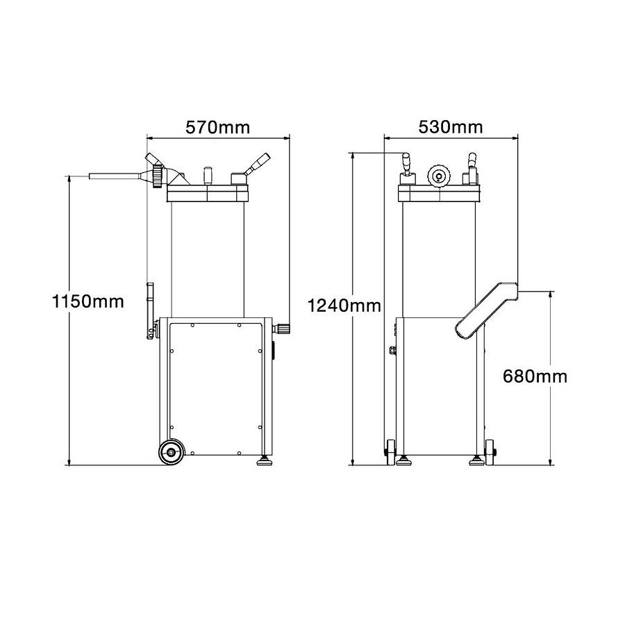 Talsa F25s Sausage Filler
