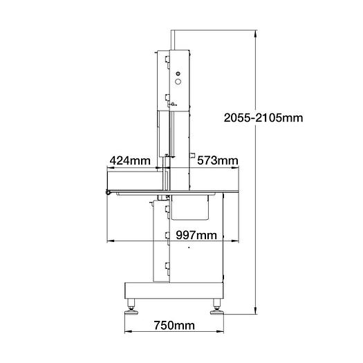 MEDOC STL600 Bandsaw