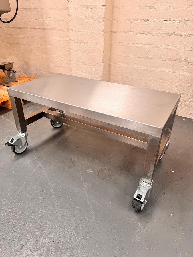 Used 2026 Stainless Steel Trolley Table  800 x 400 x 400mm