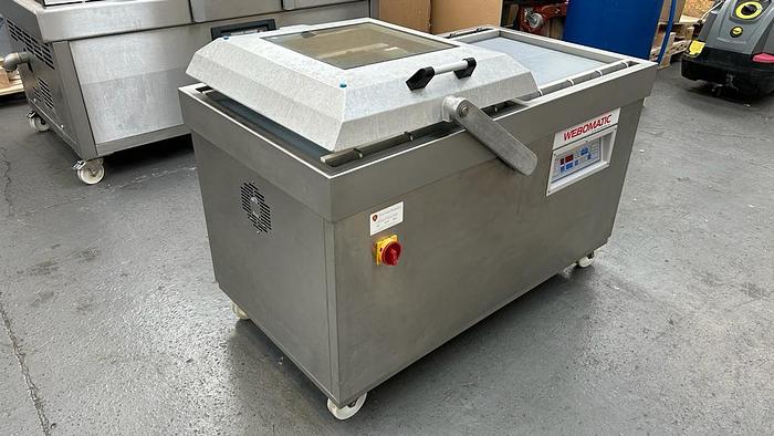 Used Webomatic CD120 Gas Flush Vacuum Packer