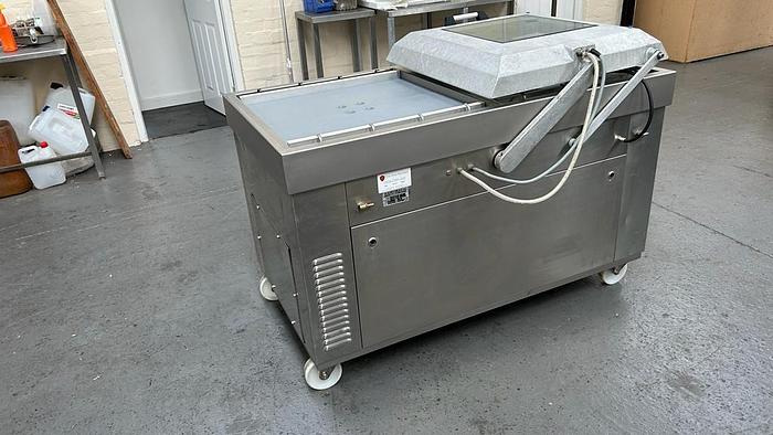 Used Webomatic CD120 Gas Flush Vacuum Packer