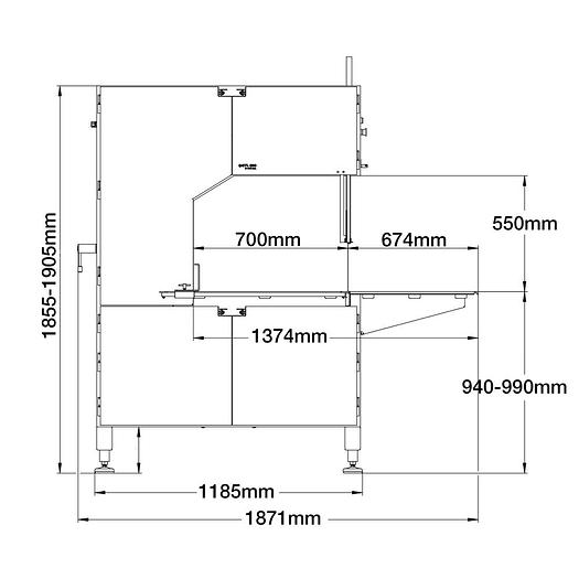 MEDOC STL600 Bandsaw