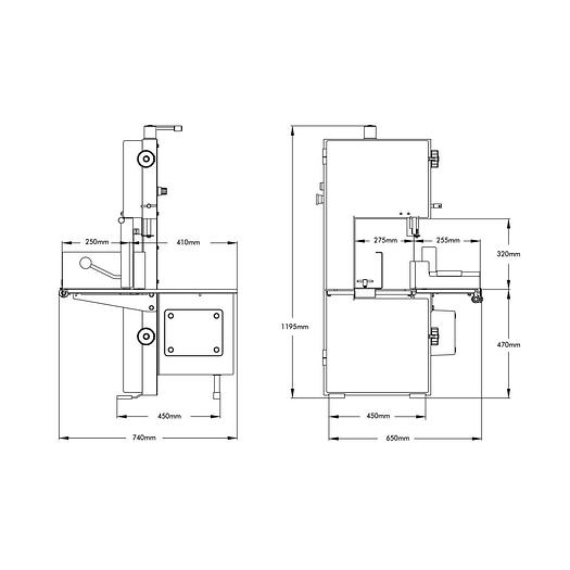 MEDOC ST320P Bandsaw