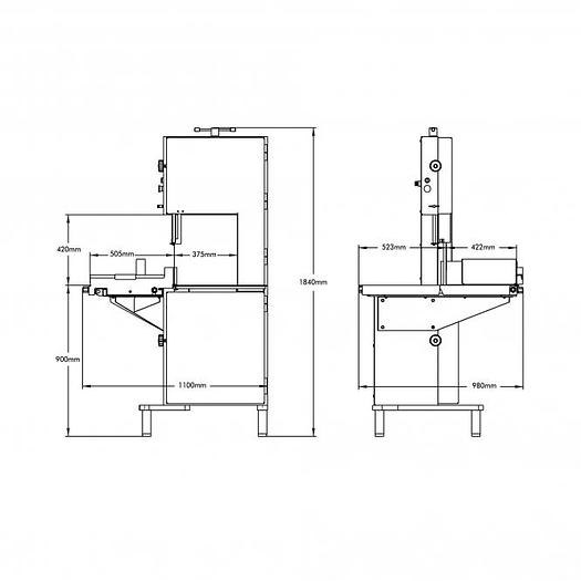 MEDOC STL430 Bandsaw