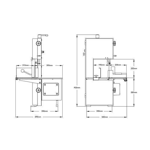 Used MEDOC ST230 Bandsaw