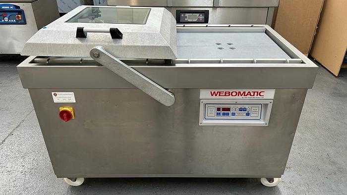 Used Webomatic CD120 Gas Flush Vacuum Packer