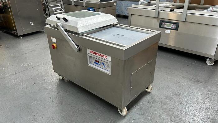 Used Webomatic CD120 Gas Flush Vacuum Packer