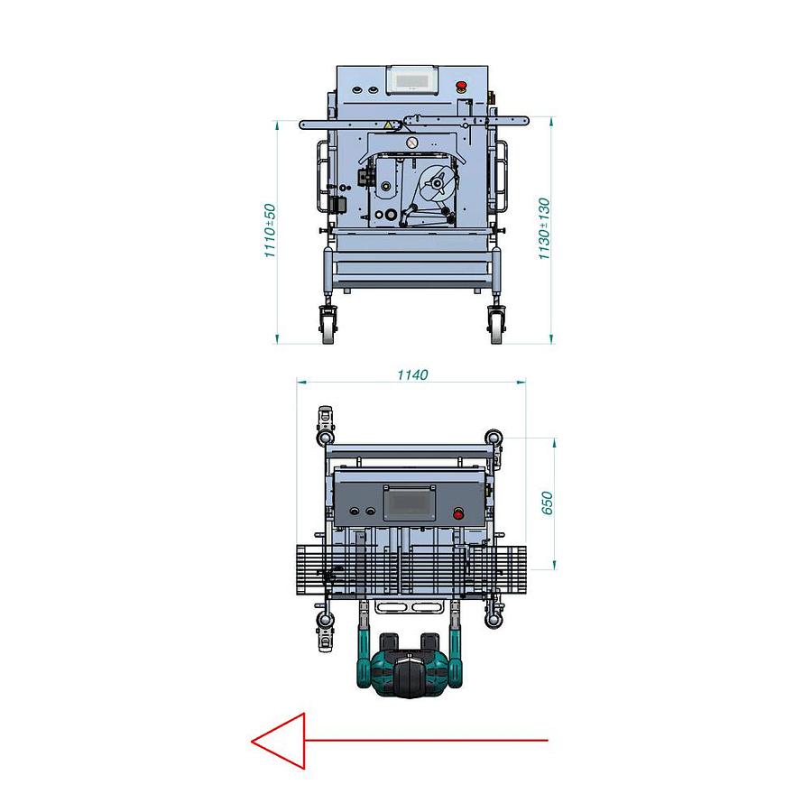 Veserkal  Burger Paper Interleaving Dispenser
