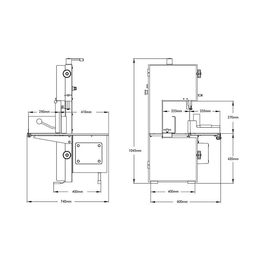 Used MEDOC ST270 Bandsaw