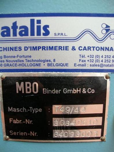Used 1984 MBO T49-44