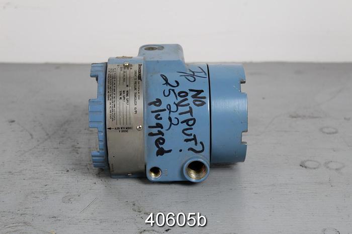 Used Rosemount 3311DS1J1B2 Current To Pressure Transducer #40605