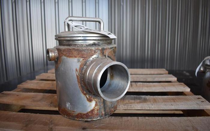 D'occasion USED 3" ERIEZ MAGNETICS JACKETED MAGNET TRAP, STAINLESS STEEL