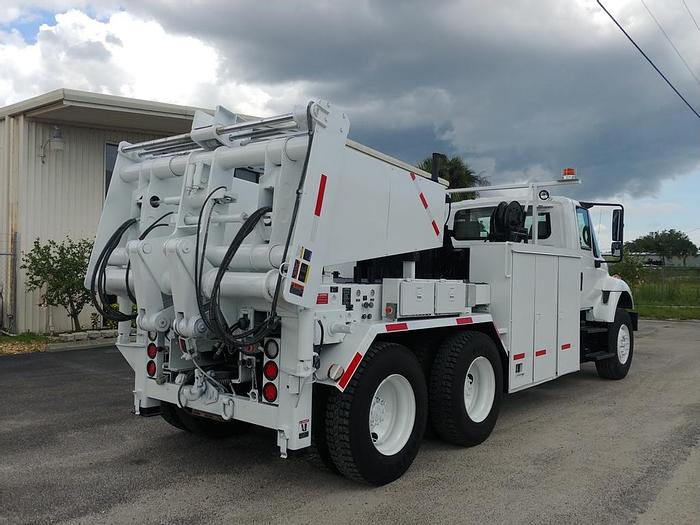 Used 2007 International 7400 Altec LP108 Cable Puller Truck