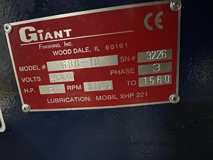 Used 2019 Giant Finishing GBB-10