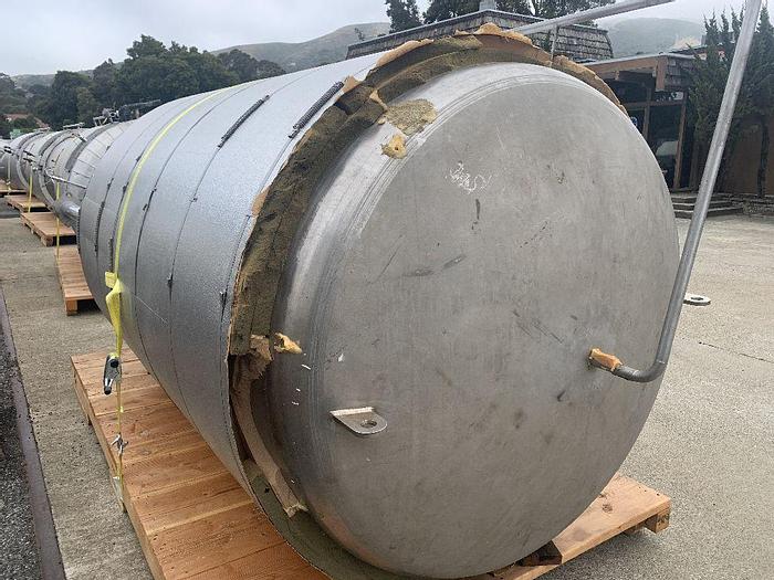 Used Tank, 1,300 Gallon, S/st, Jkt, DT/CB, Insul, D #S743888