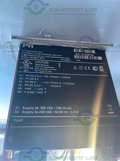 Used Wiegmann N4363008 Enclosure w/ Fuji Electric PHL11B12-E1, Mettler Toledo Panther