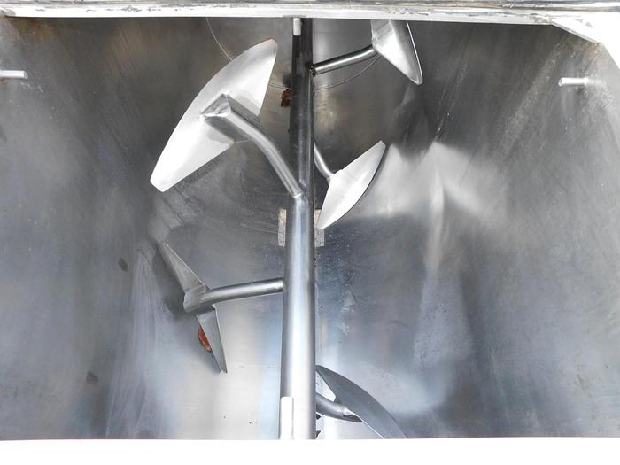 Used 45 CU. FT. MARION PADDLE BLENDER MIXER - S/S